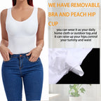 Tummy Control Shapewear Bodysuit – Slimming Waist Trainer for Women Fajas