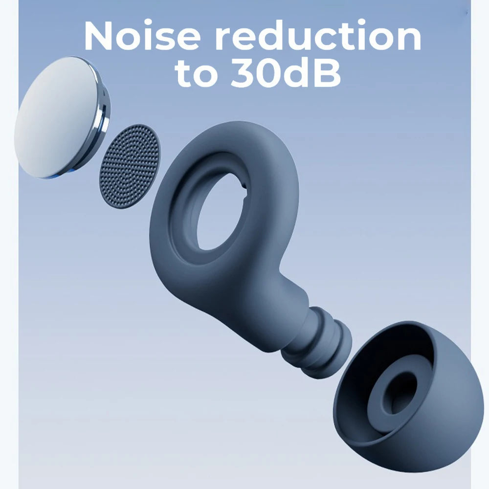 Silicone Ear Plugs – Noise Canceling Reusable Protection for Sleeping Travel
