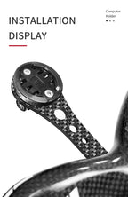 Carbon Fiber Bike Computer Mount – 143mm 165mm Holder for Road Mountain Bikes