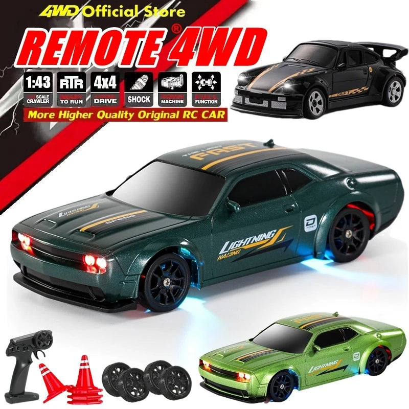 Mini Drift RC Racing Car – 4WD High Speed Vehicle for Desktop Play