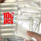 Transparent PVC Zip Jewelry Pouches – Anti-Oxidation Bags for Storage
