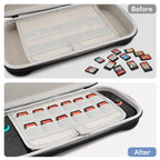 Shockproof Carrying Case – Hard Shell Storage for Nintendo Switch Consoles