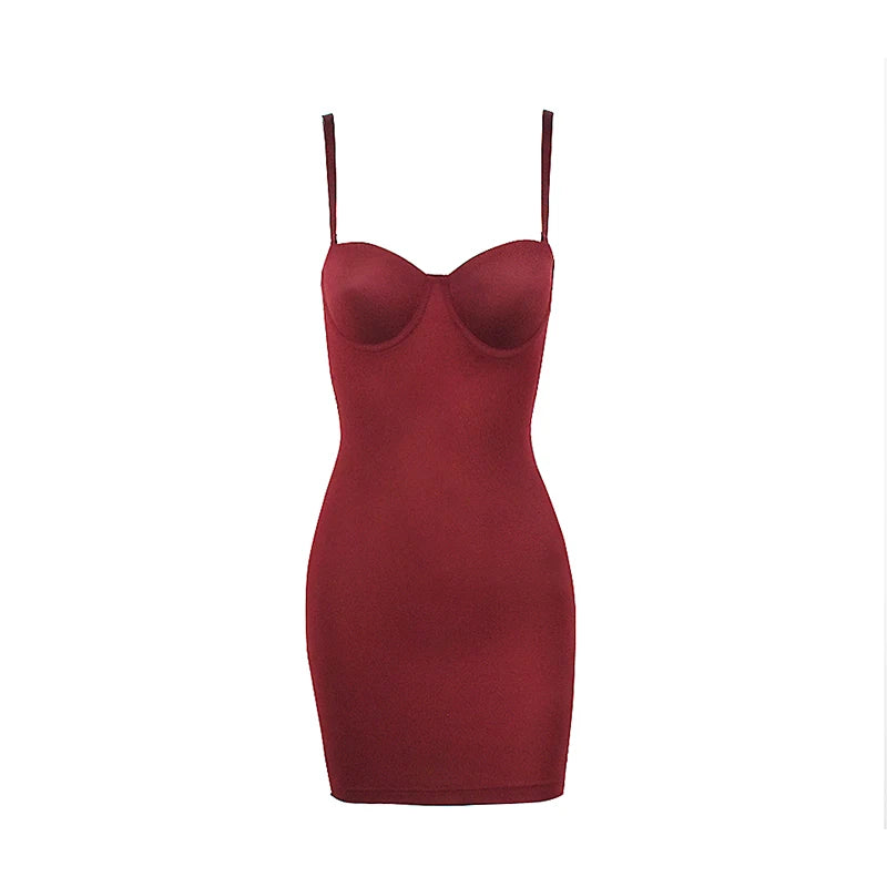 Full Length Shapewear Slip – Nude Body Shaper for Under Dresses