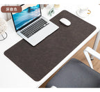 Large PU Leather Desk Pad – Waterproof Protective Mat for Office Gaming
