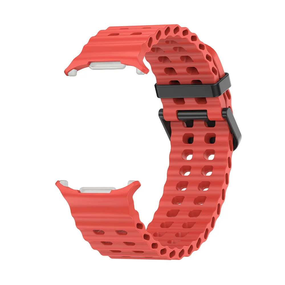 Silicone Marine Strap – Sports Watch Band for Samsung Galaxy Watch Ultra
