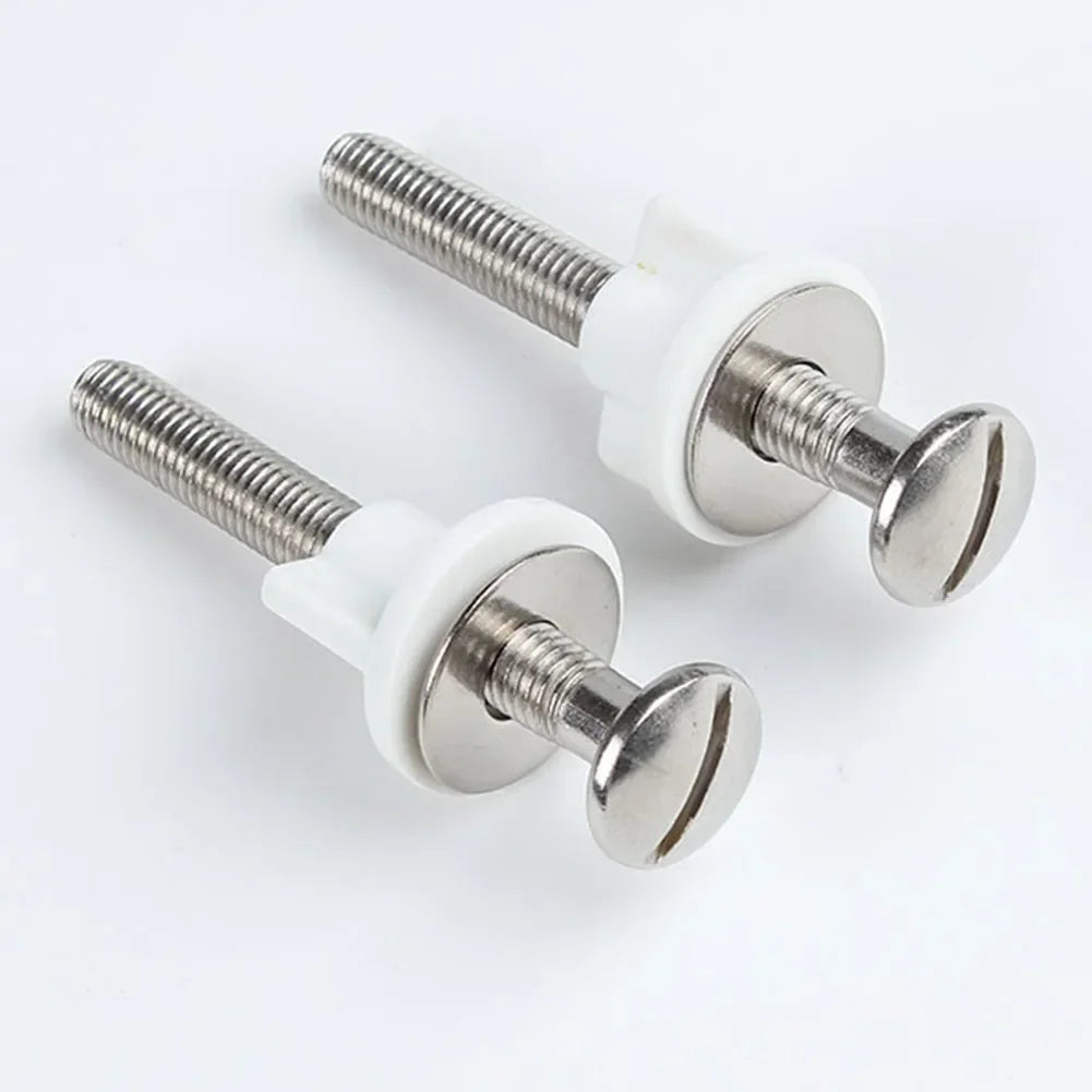 Toilet Seat Fixing Kit – Universal Replacement Screws for Bathroom Repairs