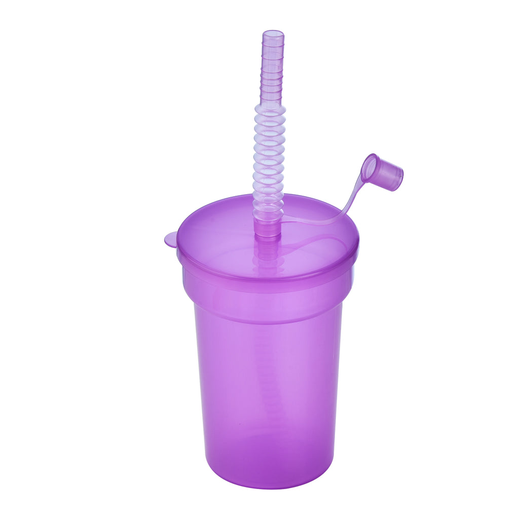 Neon Sipper Cups – Reusable Spill-Proof Drinking Mugs for Party and Travel