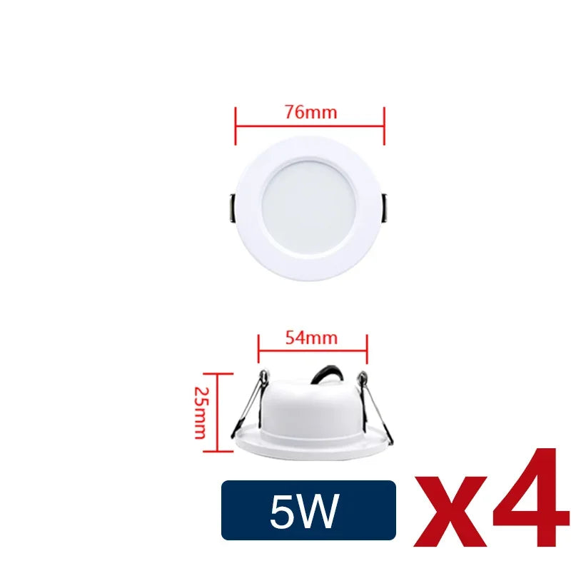 LED Recessed Downlight – Energy Efficient Spotlight for Ceiling Lighting