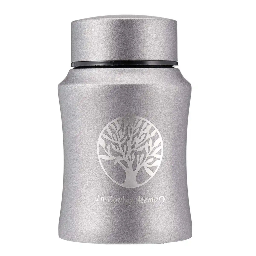 Stainless Steel Tree Pet Urn – Memorial Keepsake for Cat and Dog Ashes