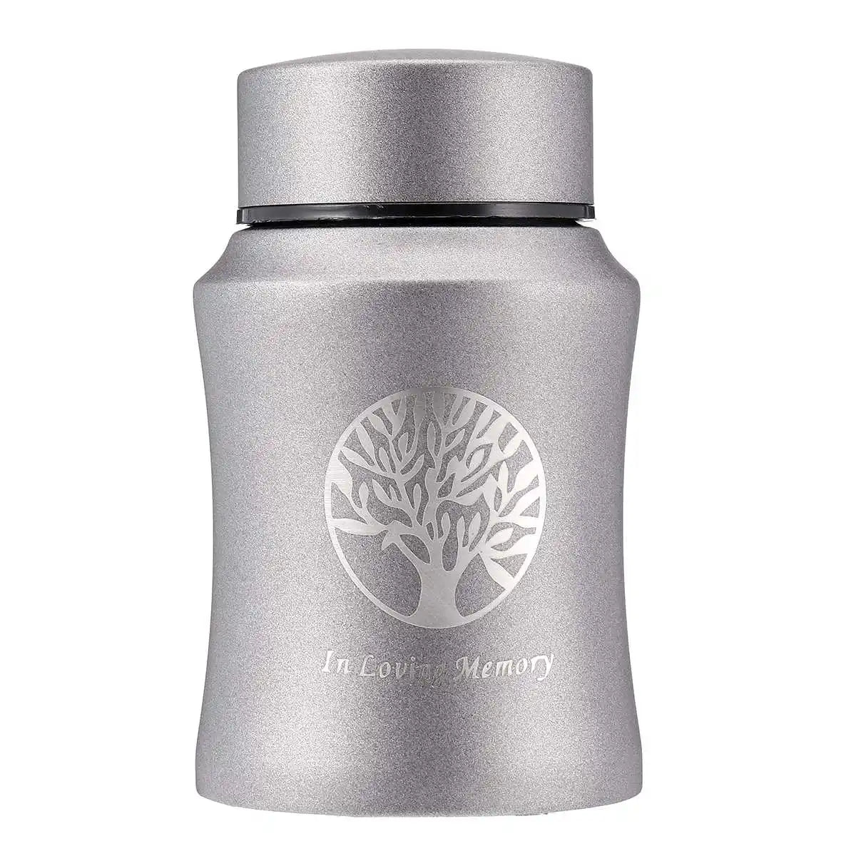 Stainless Steel Tree Pet Urn – Memorial Keepsake for Cat and Dog Ashes