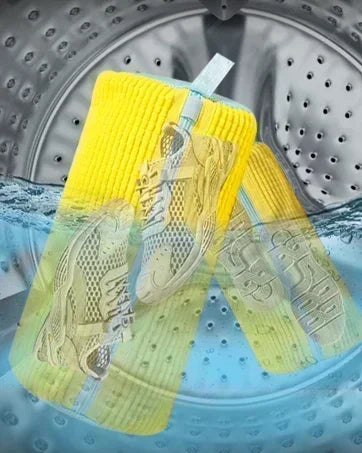 Sneaker Washing Mesh Bag – Protective Laundry Net for Cleaning Shoes
