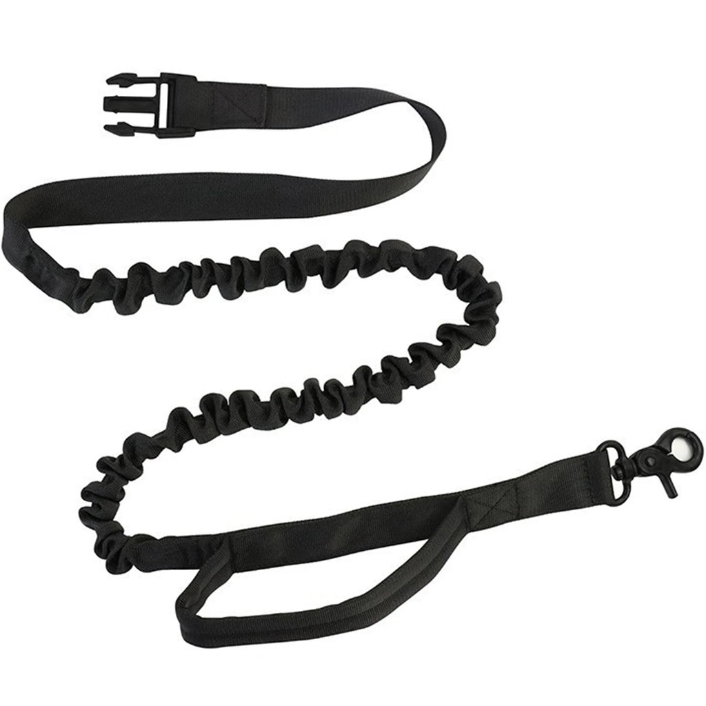 Hands-Free Dog Running Leash – Reflective Elastic Waist Belt for Outdoor Exercise