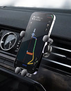 Wireless Car Phone Mount – Adjustable Bracket for Mercedes Benz W204