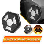 Magnetic Rotating LED Warning Light – Rechargeable Signal for Road Safety