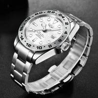 Luxury Steel Quartz Watch – Waterproof Military Sport Accessory for Men