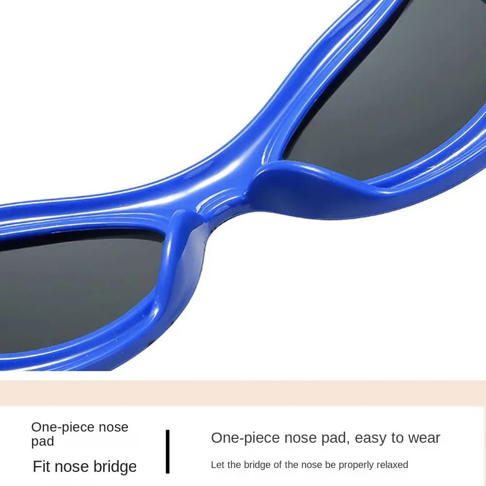 Cartoon Kids Sunglasses – UV400 Protective Eyewear for Summer Outdoor Fun