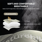 Ultralight Winter Sleeping Bag – Waterproof Hooded Gear for Outdoor Camping