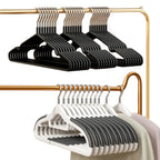 Non-Slip Metal Clothes Hangers – Round Notch Design for Suit and Coat Storage
