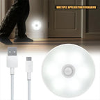 USB Rechargeable LED Motion Sensor Light – Wireless Under Cabinet Lamp