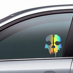 Call of Duty Ghost Skull Decal – Waterproof Vinyl Sticker for Car Windows