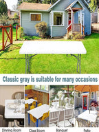 Fitted Rectangular Tablecloth – Washable Fabric for Outdoor Parties and Camping