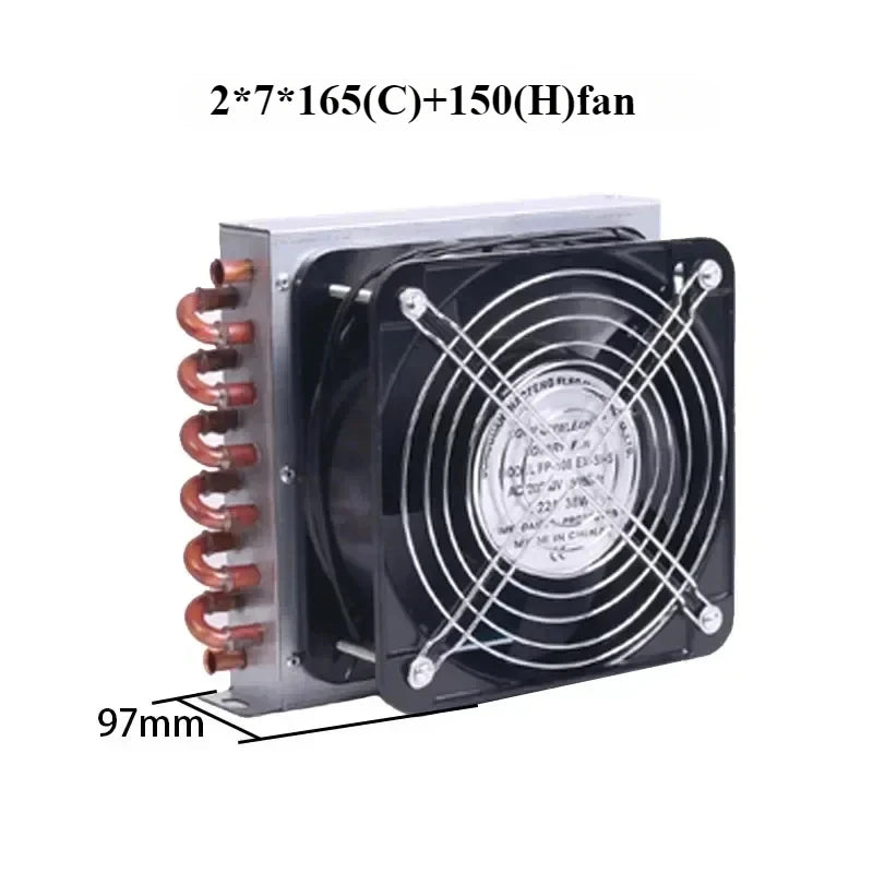 Aluminum Copper Heat Exchanger – Radiator Condenser for Cooling Systems