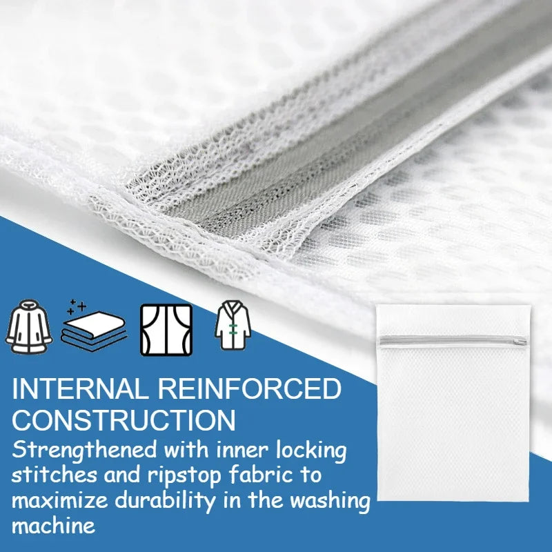 Honeycomb Mesh Laundry Bags – Durable Net Fabric for Delicates and Travel