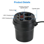 Dual USB Car Charger – 3.1A Fast Power Adapter for Mobile Devices