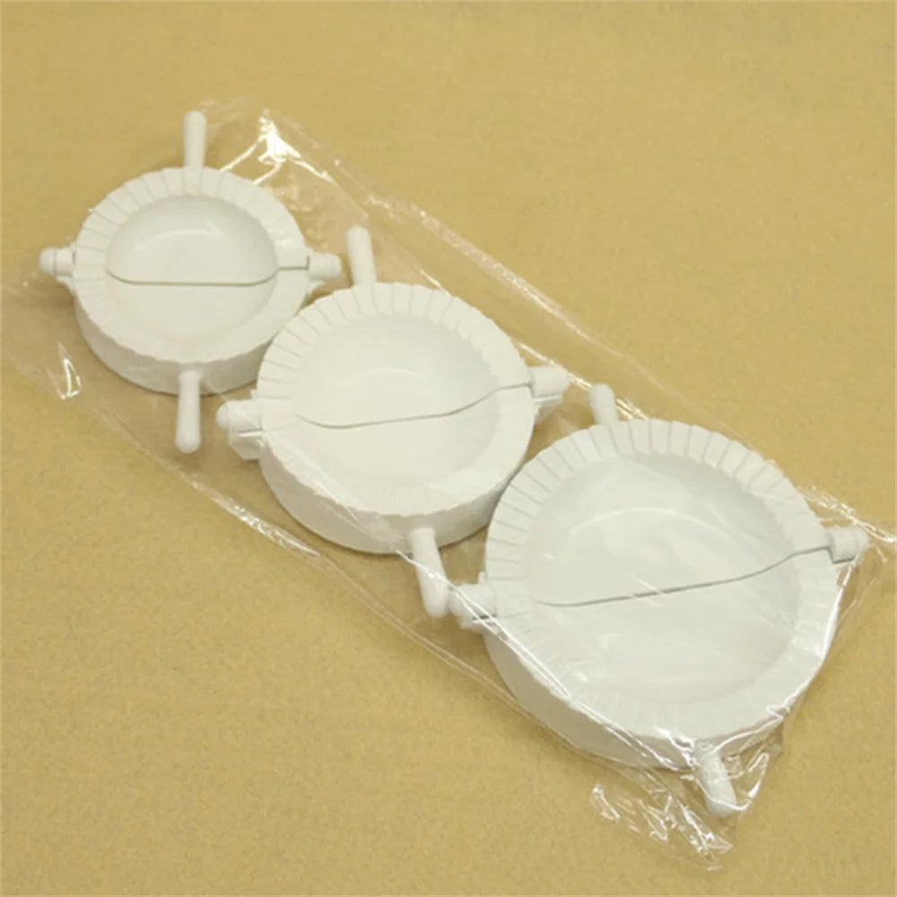 Plastic Dumpling Molds – 7cm/8cm/10cm Dough Press for Kitchen Pastry Making