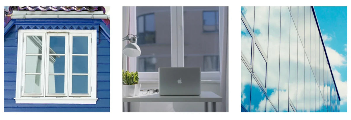 Reflective Window Film – Heat Control Privacy Sticker for Home Glass Tinting