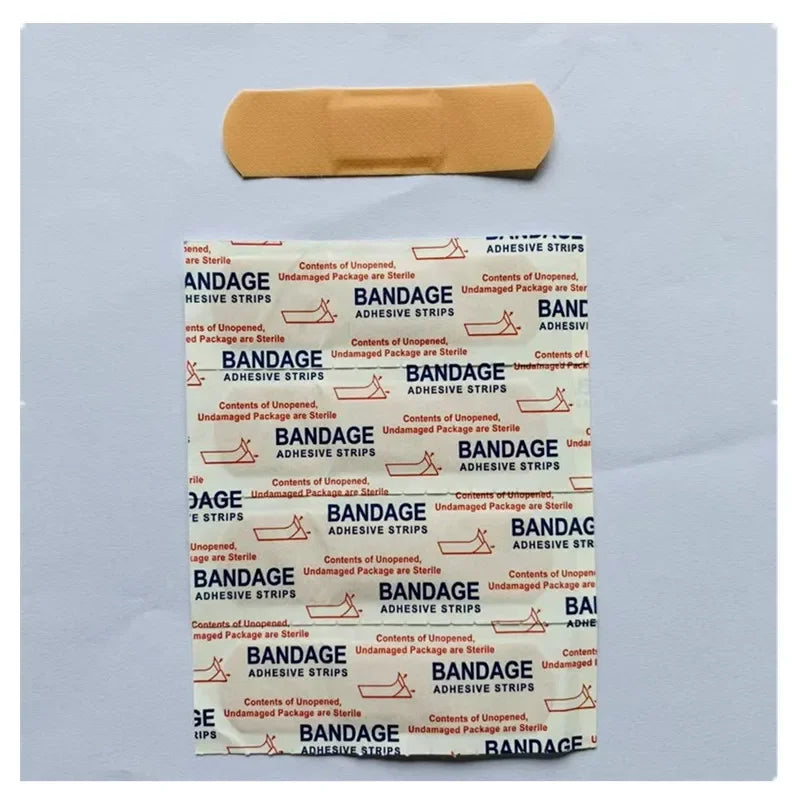 Waterproof Adhesive Bandages – Antibacterial Wound Plasters for First Aid Kits