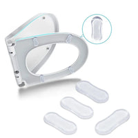 Self-Adhesive Toilet Seat Bumpers – Anti-Slip Cushion Pads for Bathroom