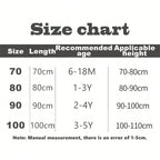 Cotton Split-Leg Sleeping Bag – 2.5Tog Quilted Kids Wearable Blanket for Sleep