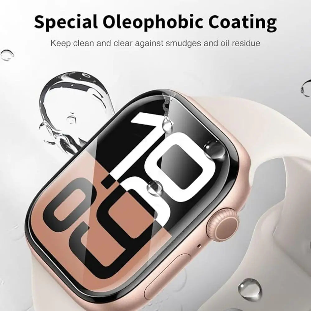 Hydrogel Screen Protector – Full Coverage Film for Apple Watch Series 1-10