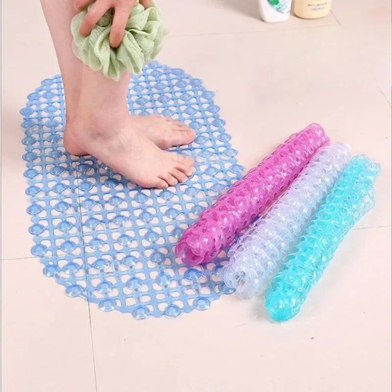 PVC Anti-slip Bath Mat – Massage Shower Pad for Bathroom Safety