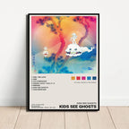 Kanye West Canvas Poster – HD Music Album Art for Home Wall Decor