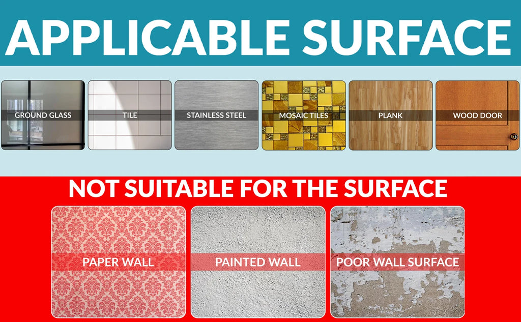 Self-Adhesive Wall Hooks – Waterproof and Oilproof for Kitchen Bathroom