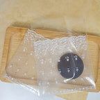 Self-Adhesive Bow-Knot Cookie Bags – 10x10cm Plastic Packaging for Parties