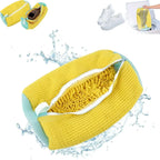 Chenille Shoe Laundry Bag – Non-Abrasive Mesh Protector for Sneaker Washing