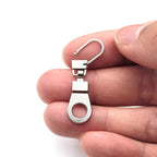 Detachable Metal Zipper Puller Kit – Replacement Repair Set for Sewing Craft