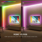 Addressable COB LED Strip Light – RGBIC WIFI Tape for Smart Home Decor