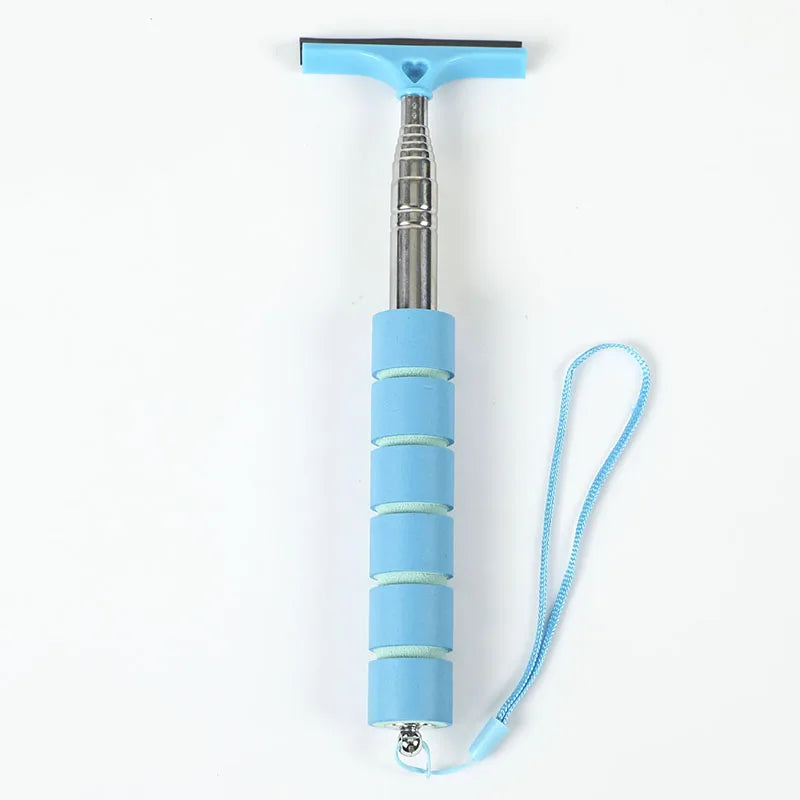 Telescopic Rearview Mirror Wiper – Retractable Glass Cleaner for Car Detailing