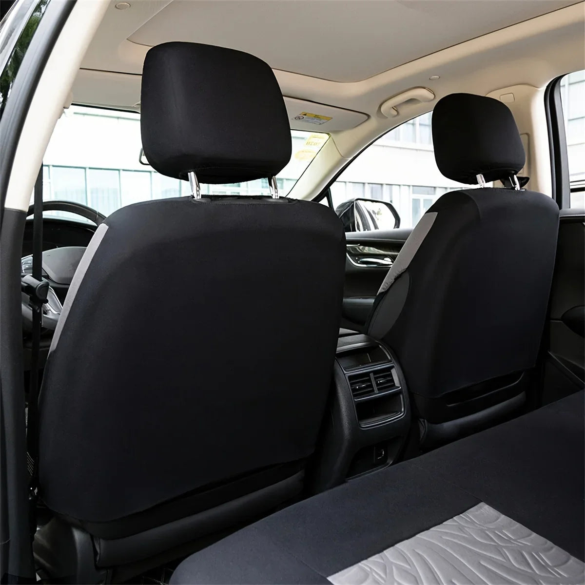 Butterfly Embroidered Car Seat Covers – Universal Auto Interior Accessories