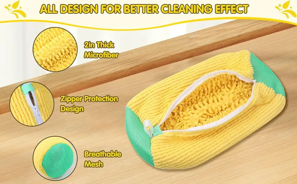 Mesh Sneaker Washing Bag – Reusable Protective Laundry Pouch for Tennis Shoes