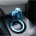 Metal Bully Dog Ignition Cover – Decorative Engine Start Button Trim for Cars