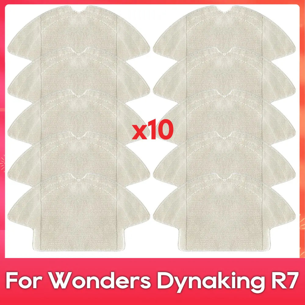 Vacuum Replacement Parts Kit – Main Side Brush Filter Mop for Robotic Vacuums