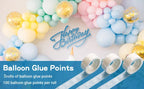 Double Sided Adhesive Glue Dots – Clear Balloon Tape for Party Decor