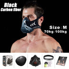 Elevation Training Mask – Black Fitness Gear for Running and Gym Workouts