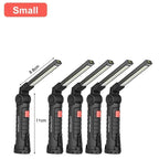 Rechargeable Magnetic Work Light – 360 Rotating Flashlight for Repair Camping