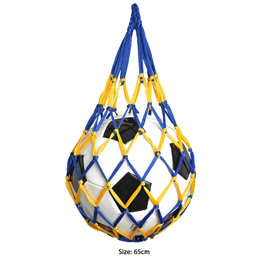 Sports Ball Mesh Bag – Adjustable Carrying Net for Basketball and Soccer
